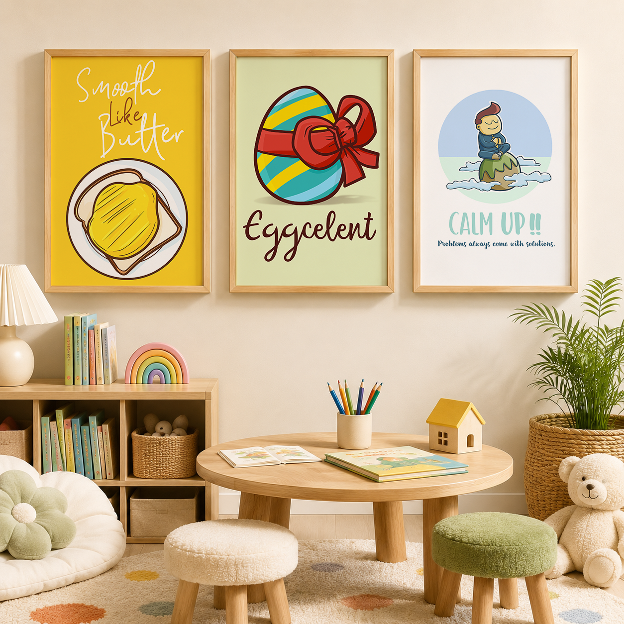 Cartoon Nursery Wall Art, Funn - Baby Girl Nursery Quotes incelemesi ve fiyatı