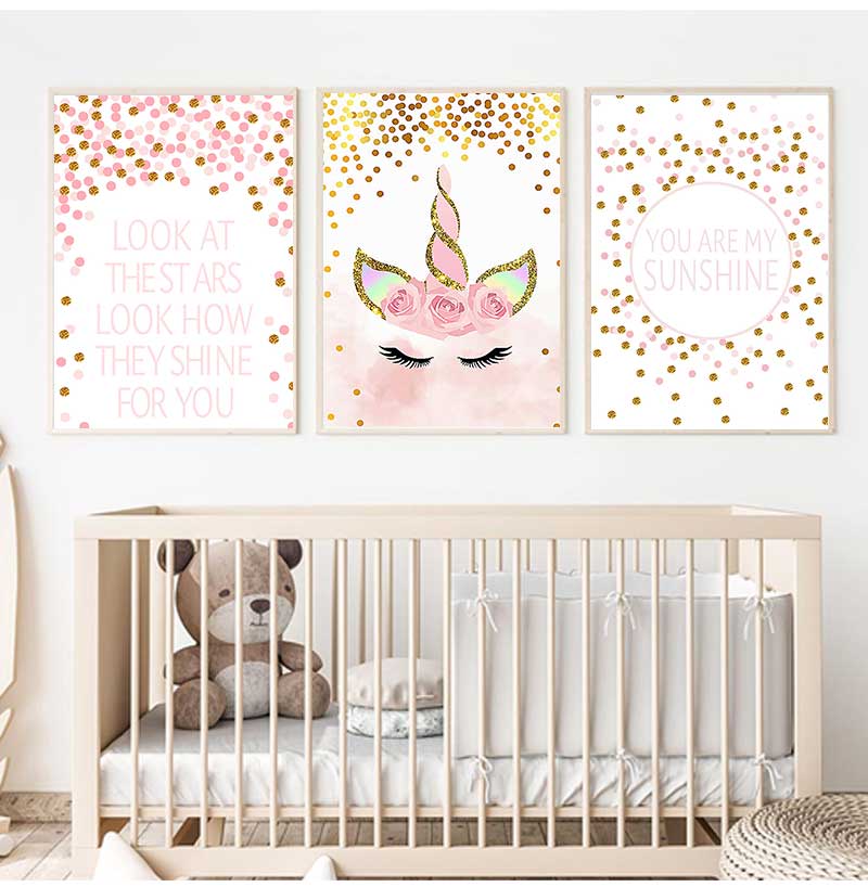 Decorative Picture Baby Girl B - Baby Girl Nursery Quotes incelemesi ve fiyatı