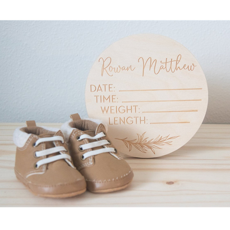 Wooden baby name sign Personal - Baby Nursery In Hospital incelemesi ve fiyatı