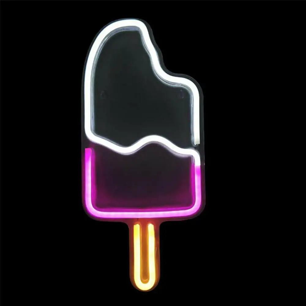 Ice Cream LED Neon Sign Light  - Baby Nursery Night Light incelemesi ve fiyatı