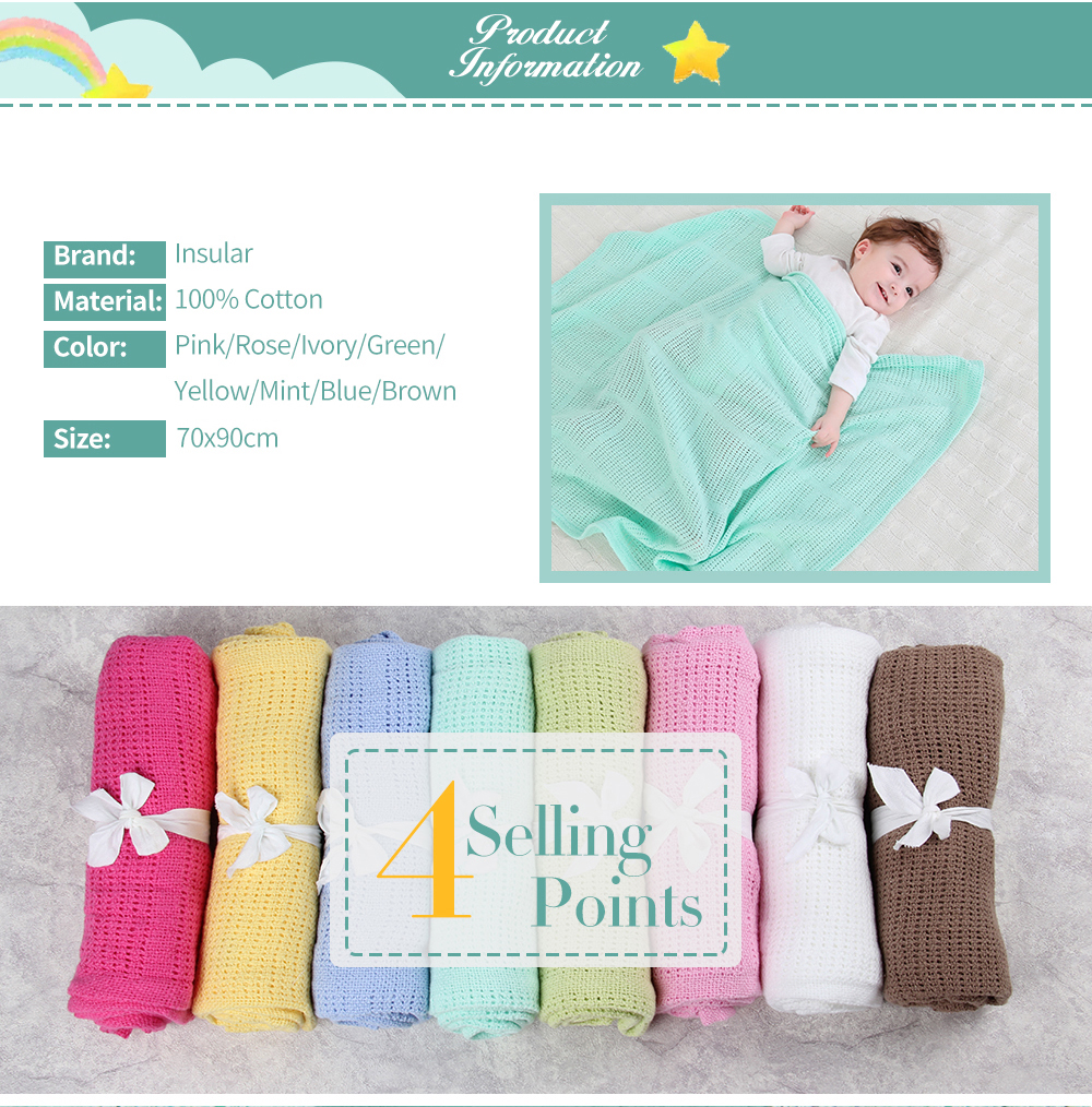 INSULAR Baby Cotton Blankets N - Baby Nursery Quilts incelemesi ve fiyatı