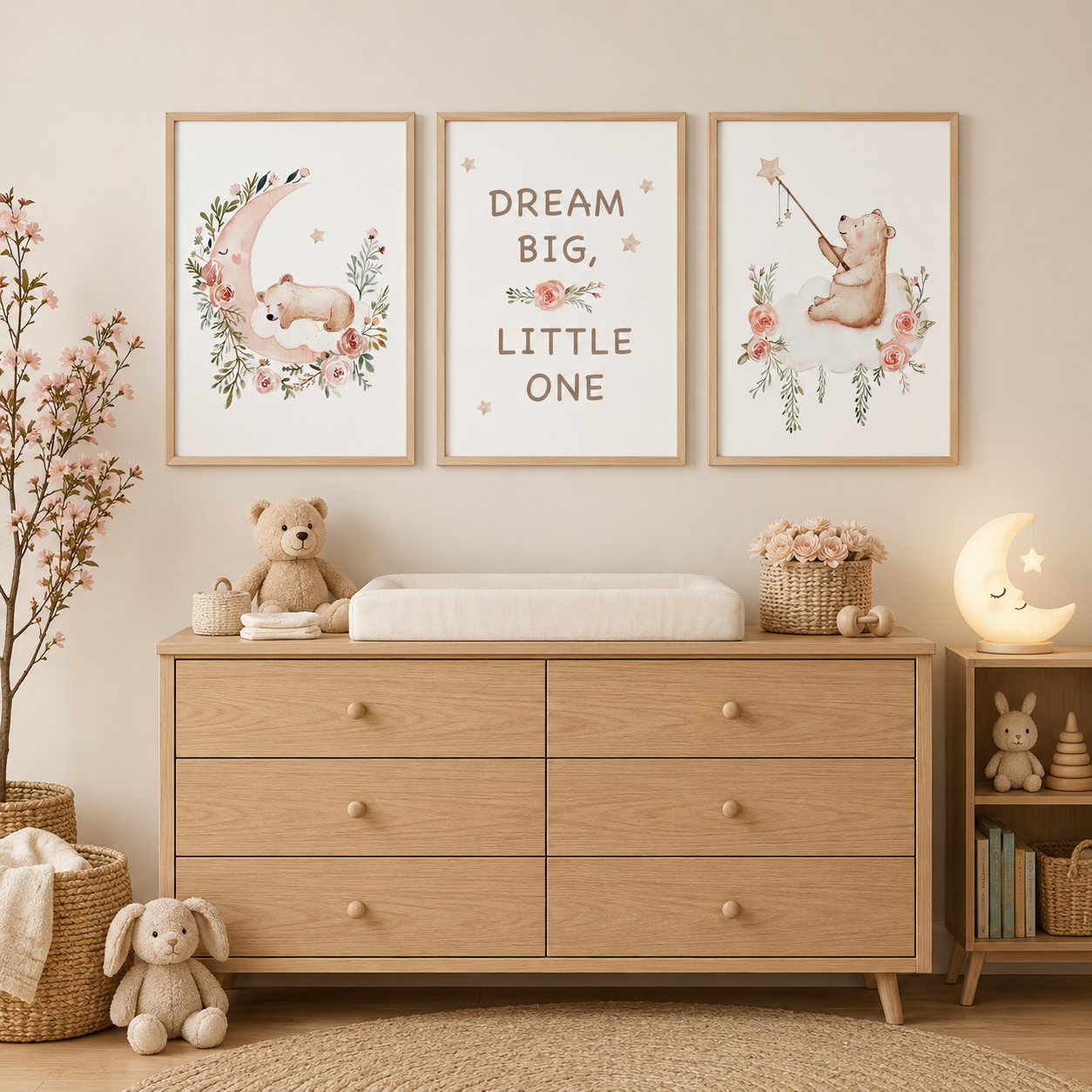 Nursery Flower Wall Art, Cute  - Baby Girl Nursery Quotes incelemesi ve fiyatı