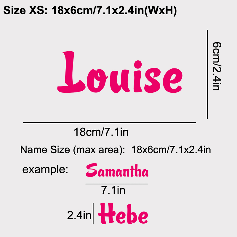 Personalized name vinyl decal  - Baby Nursery Wallpaper incelemesi ve fiyatı