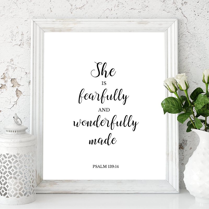 Bible Verses Quote Christian W - Baby Girl Nursery Quotes incelemesi ve fiyatı