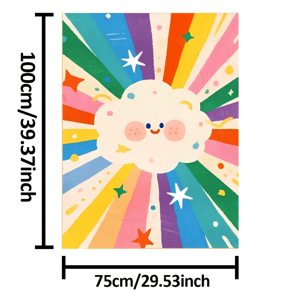 Super Cute Rainbow Cloud Blank - Baby Nursery In Hospital incelemesi ve fiyatı