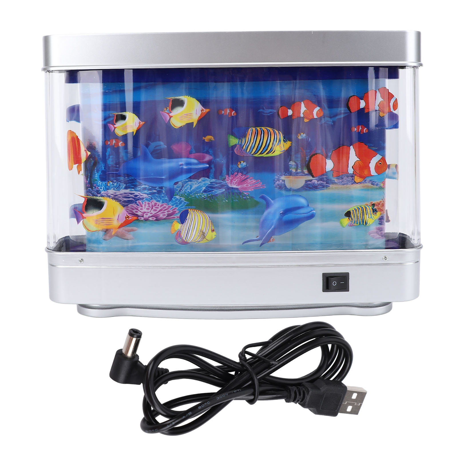 Fake Fish Tank Lamp Mini Decor - Baby Nursery Night Light incelemesi ve fiyatı