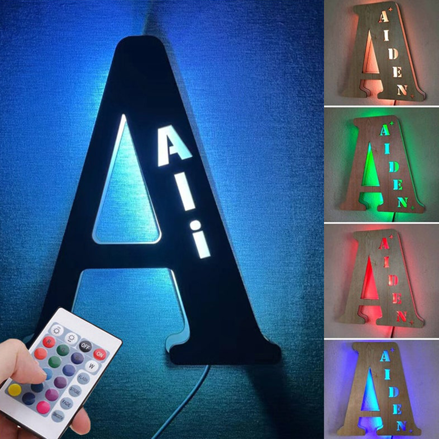 Personalized Wall Decor 26 Let - Baby Nursery Night Light incelemesi ve fiyatı