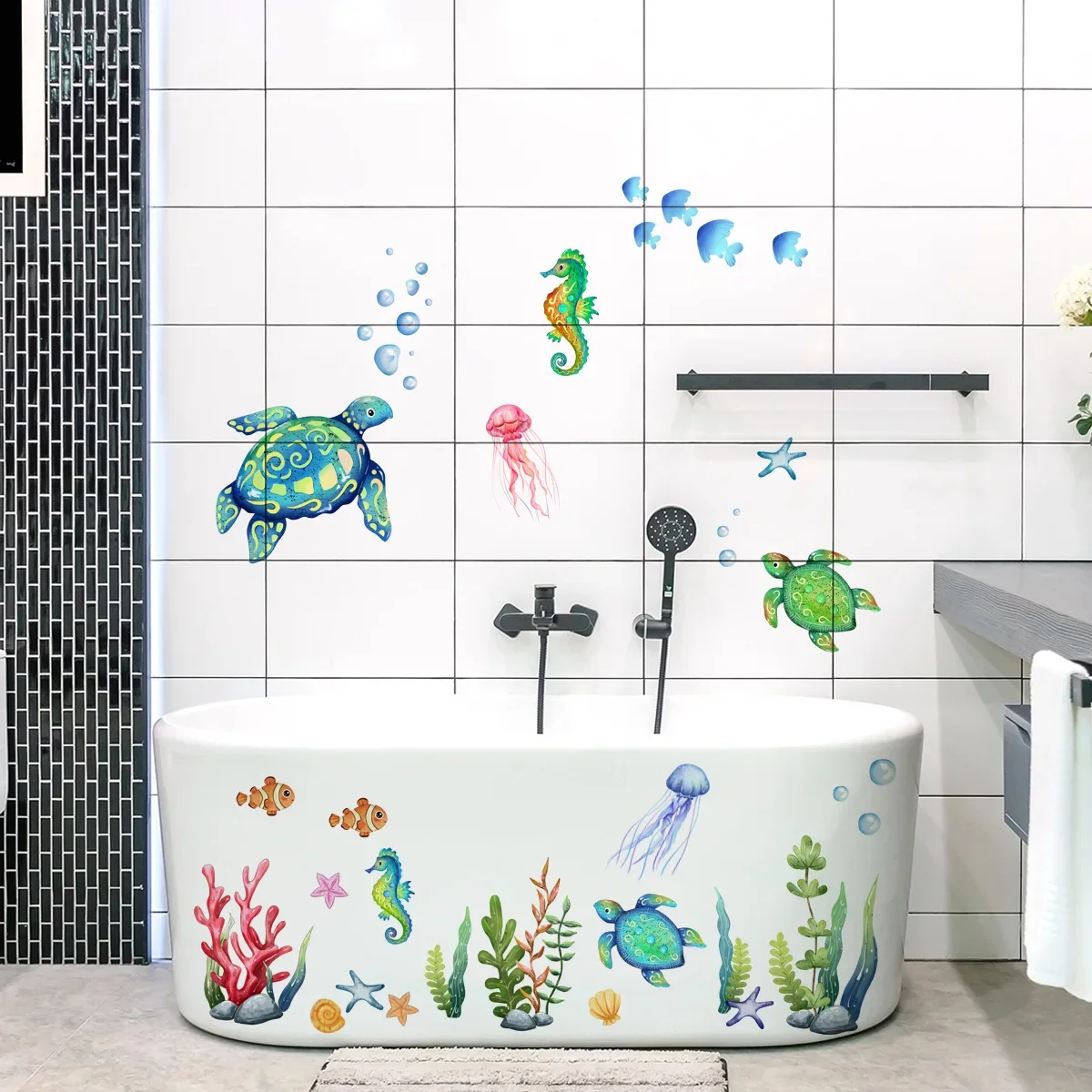 Ocean Wall Decals Under The Se - Baby Nursery Under The Sea incelemesi ve fiyatı