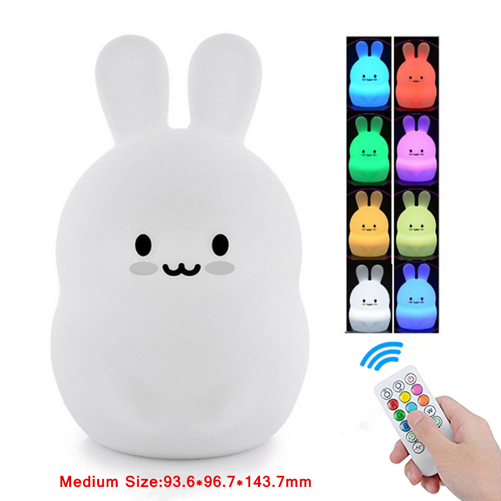 Touch Sensor Rabbit Night Ligh - Baby Nursery Night Light incelemesi ve fiyatı