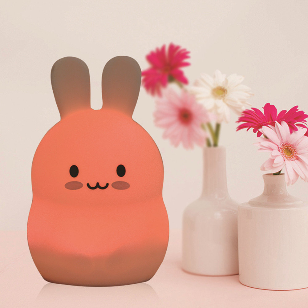 Touch Sensor Rabbit Night Ligh - Baby Nursery Night Light incelemesi ve fiyatı