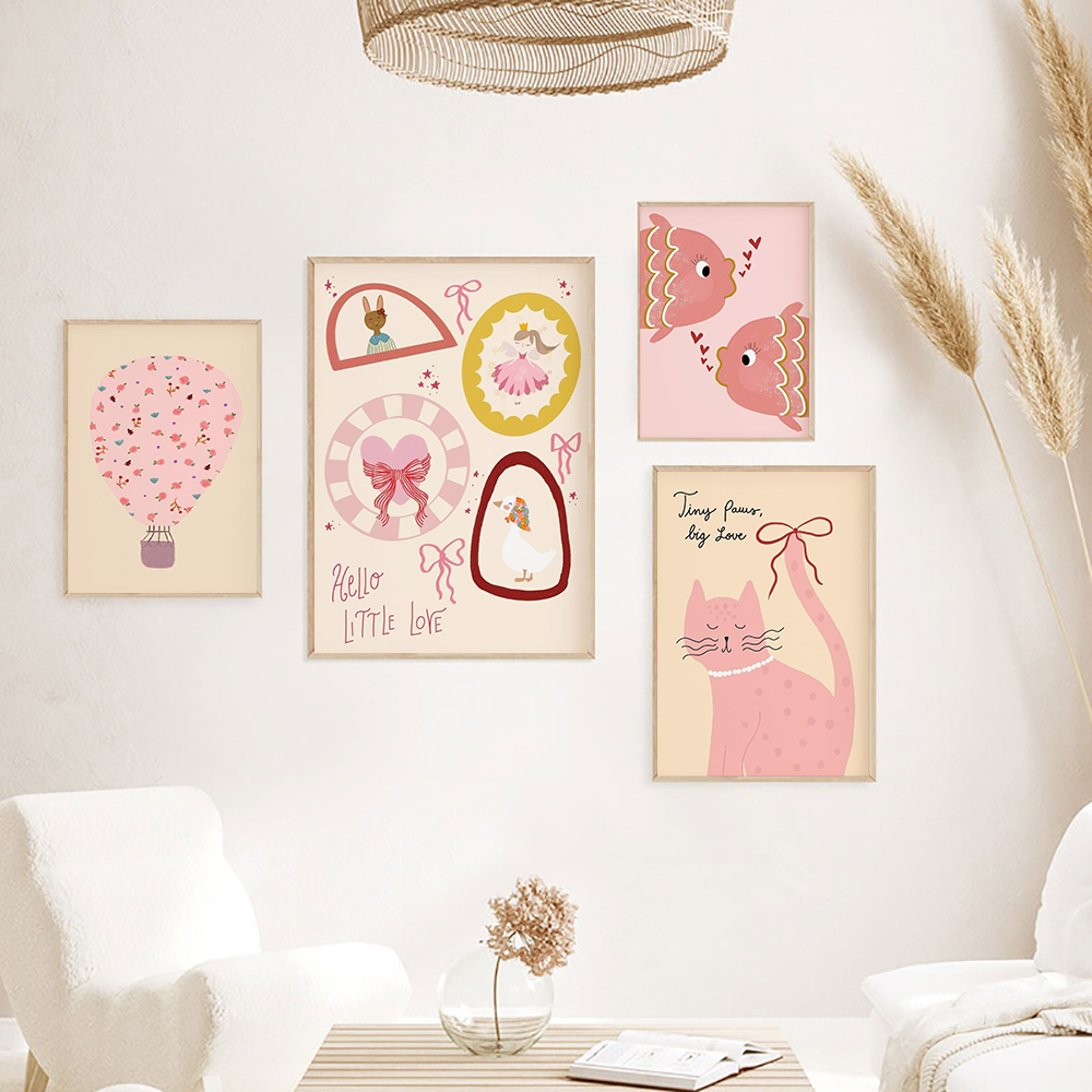 Bunny Fairy Swan Nursery Art P - Baby Girl Nursery Quotes incelemesi ve fiyatı