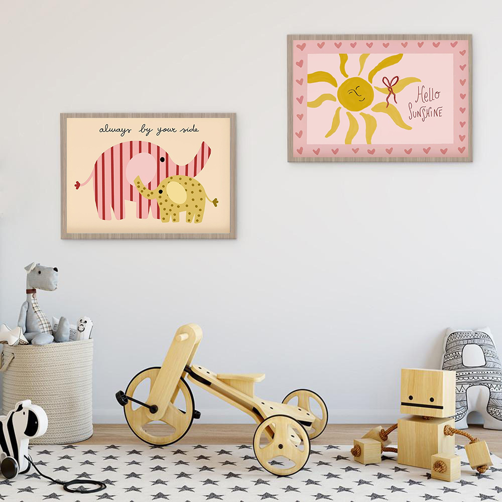 Bunny Fairy Swan Nursery Art P - Baby Girl Nursery Quotes incelemesi ve fiyatı