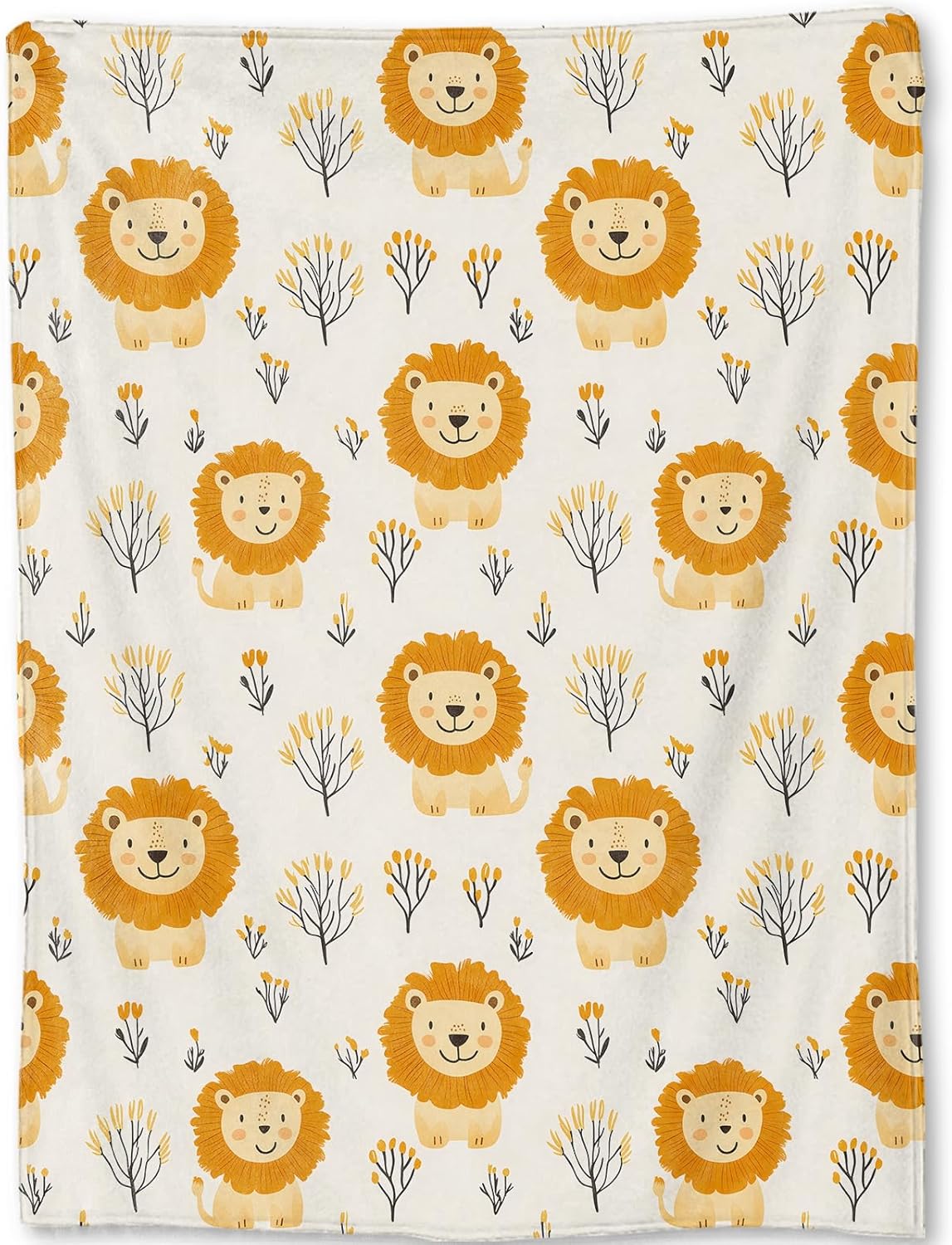 Ultra Soft Plush Lion Pattern  - Baby Nursery In Hospital incelemesi ve fiyatı