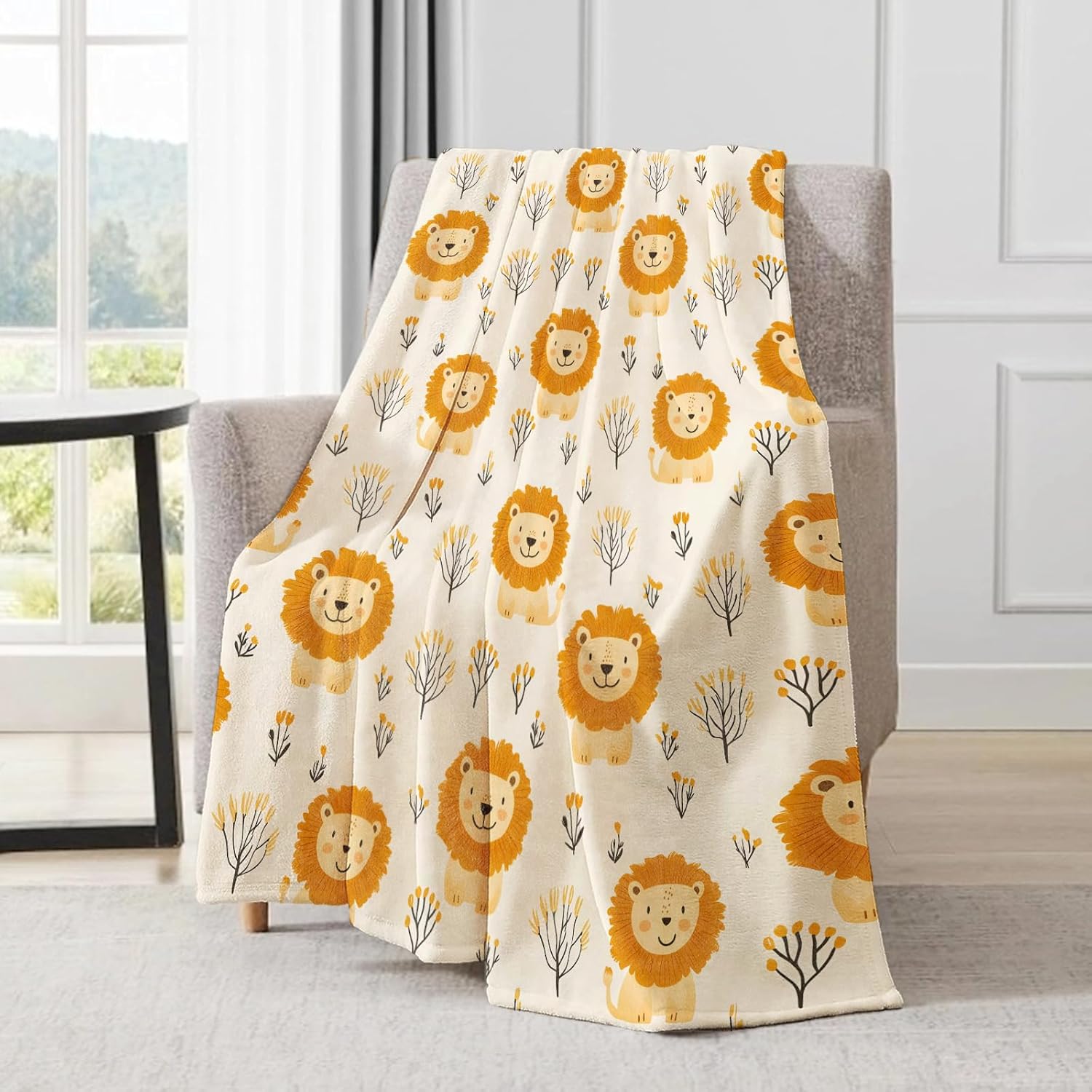 Ultra Soft Plush Lion Pattern  - Baby Nursery In Hospital incelemesi ve fiyatı