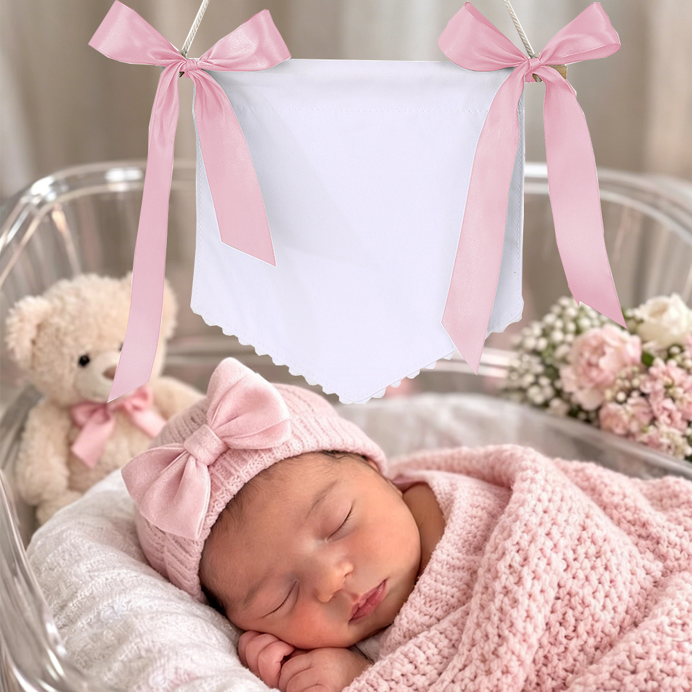 Baby Welcome Banner With Ribbo - Baby Nursery In Hospital incelemesi ve fiyatı