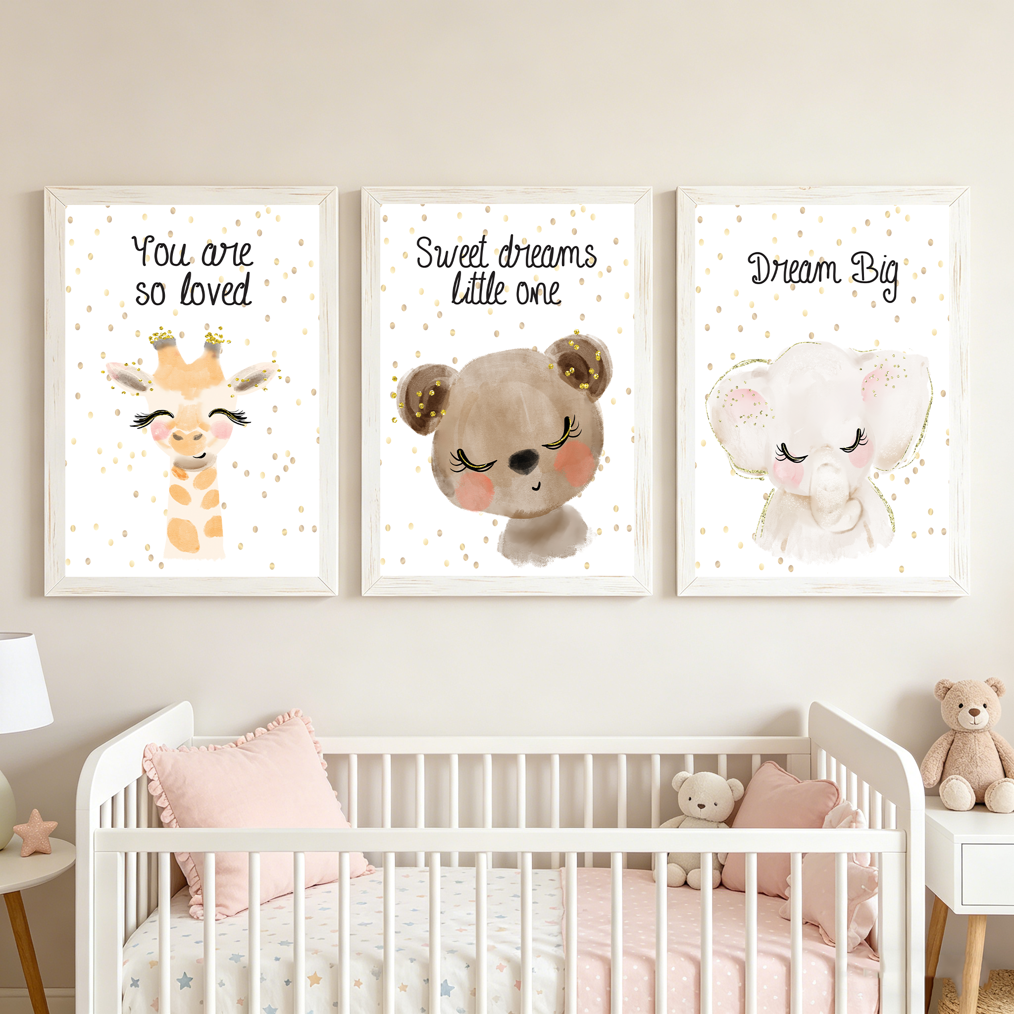 2026 Nursery Quotes Wall Art,  - Baby Girl Nursery Quotes incelemesi ve fiyatı