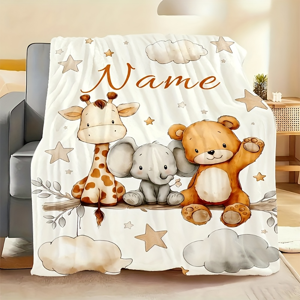 1pc Personalized Cute Safari A - Baby Nursery In Hospital incelemesi ve fiyatı