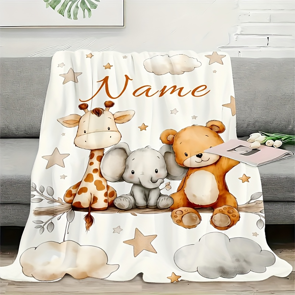 1pc Personalized Cute Safari A - Baby Nursery In Hospital incelemesi ve fiyatı