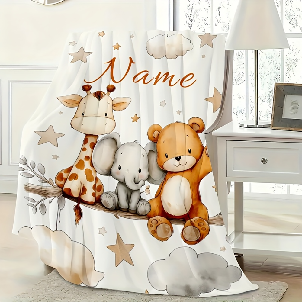 1pc Personalized Cute Safari A - Baby Nursery In Hospital incelemesi ve fiyatı