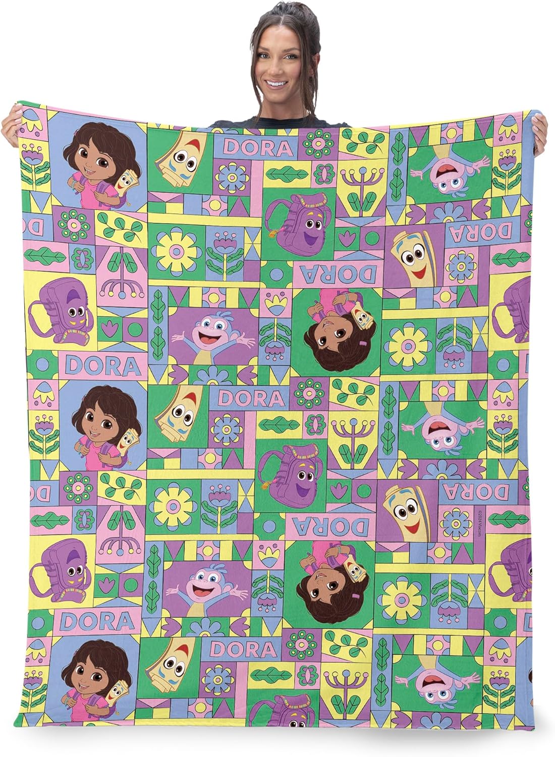 Dora the Explorer Throw Blanke - Baby Nursery In Hospital incelemesi ve fiyatı