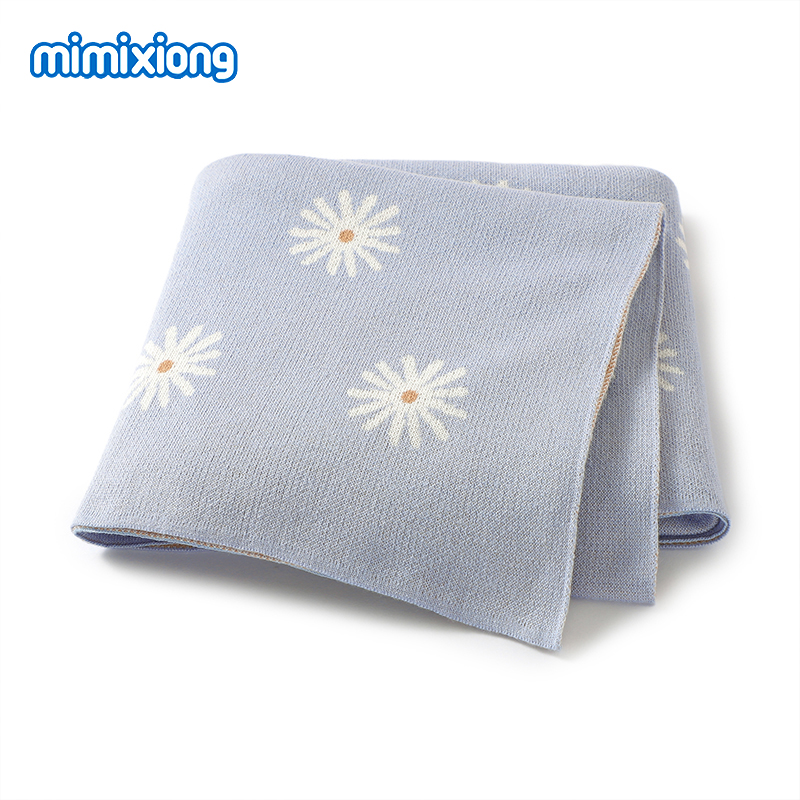 Baby Floral Blankets Knitted A - Baby Nursery Quilts incelemesi ve fiyatı