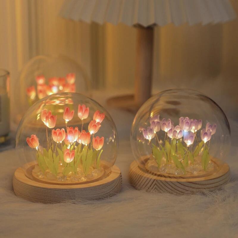 Artificial Tulip Flower Night  - Baby Nursery Night Light incelemesi ve fiyatı