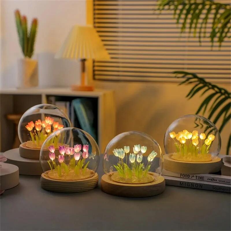 Artificial Tulip Flower Night  - Baby Nursery Night Light incelemesi ve fiyatı