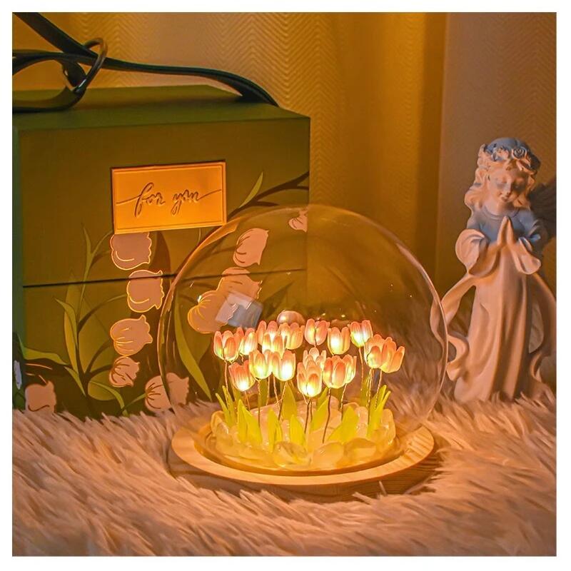 Artificial Tulip Flower Night  - Baby Nursery Night Light incelemesi ve fiyatı