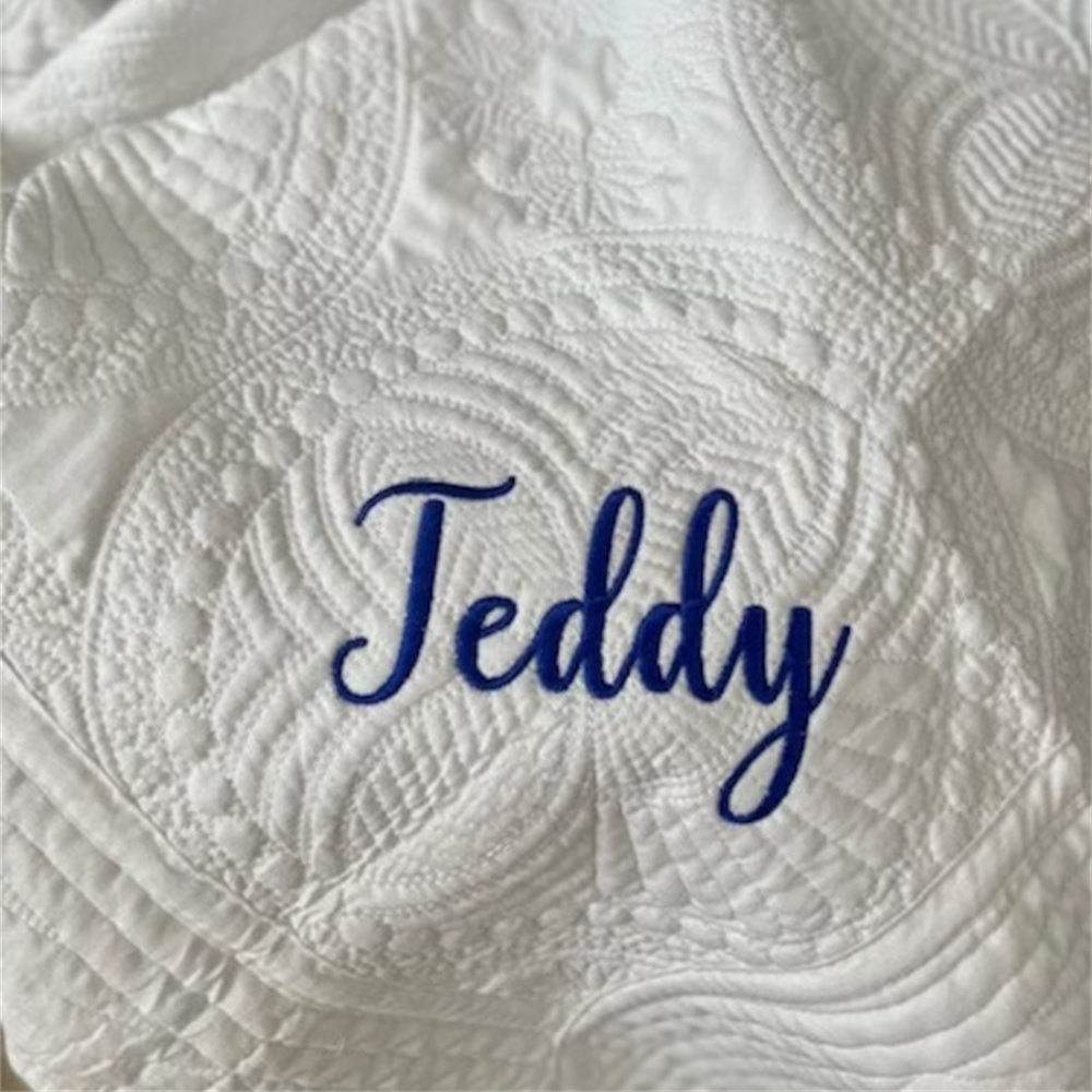 Embroidered Name Baby Nursery  - Baby Nursery Quilts incelemesi ve fiyatı