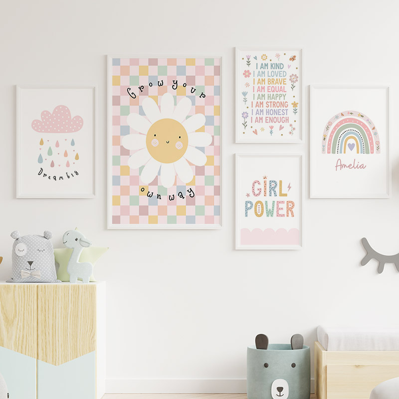 Sun Flower Rainbow Cloud Heart - Baby Nursery Needs incelemesi ve fiyatı