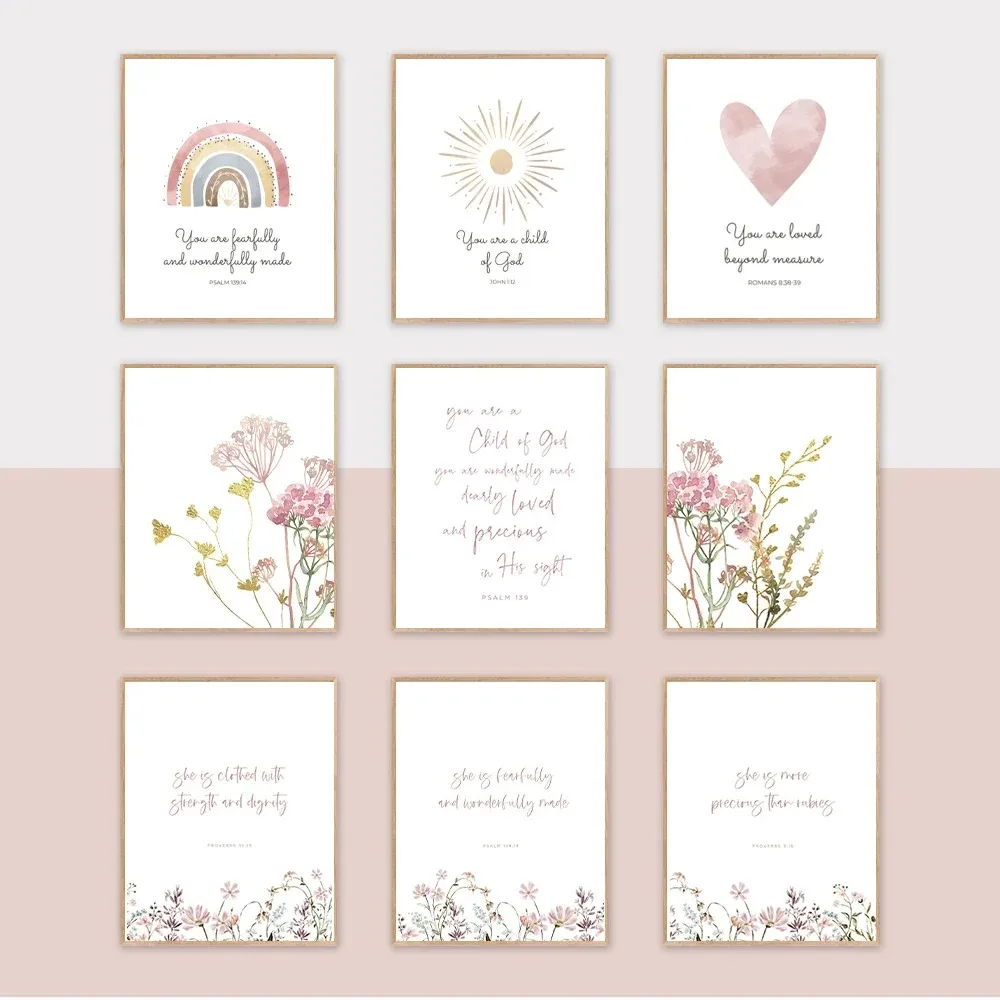 Christian Nursery Wall Art Pri - Baby Girl Nursery Quotes incelemesi ve fiyatı
