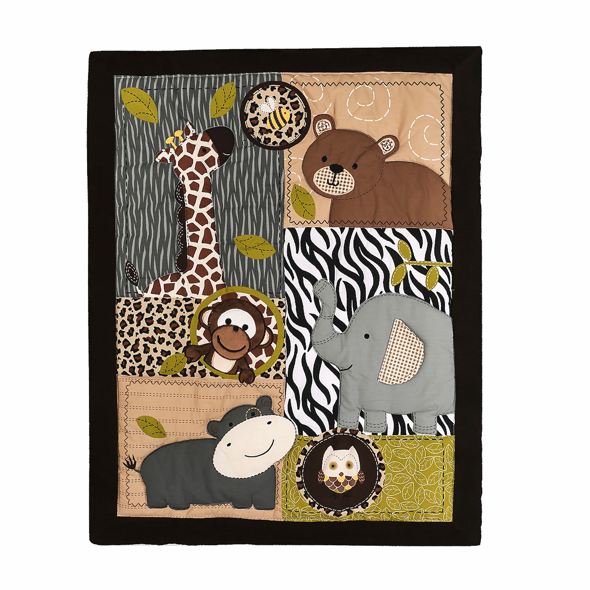 3Pcs Embroidered Newborn Baby  - Baby Nursery Quilts incelemesi ve fiyatı